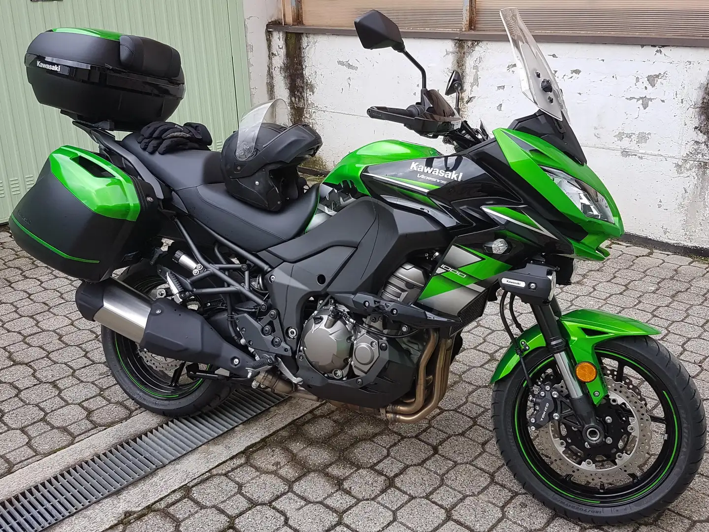 Kawasaki Versys 1000 Candy Lime Green GT Zöld - 2