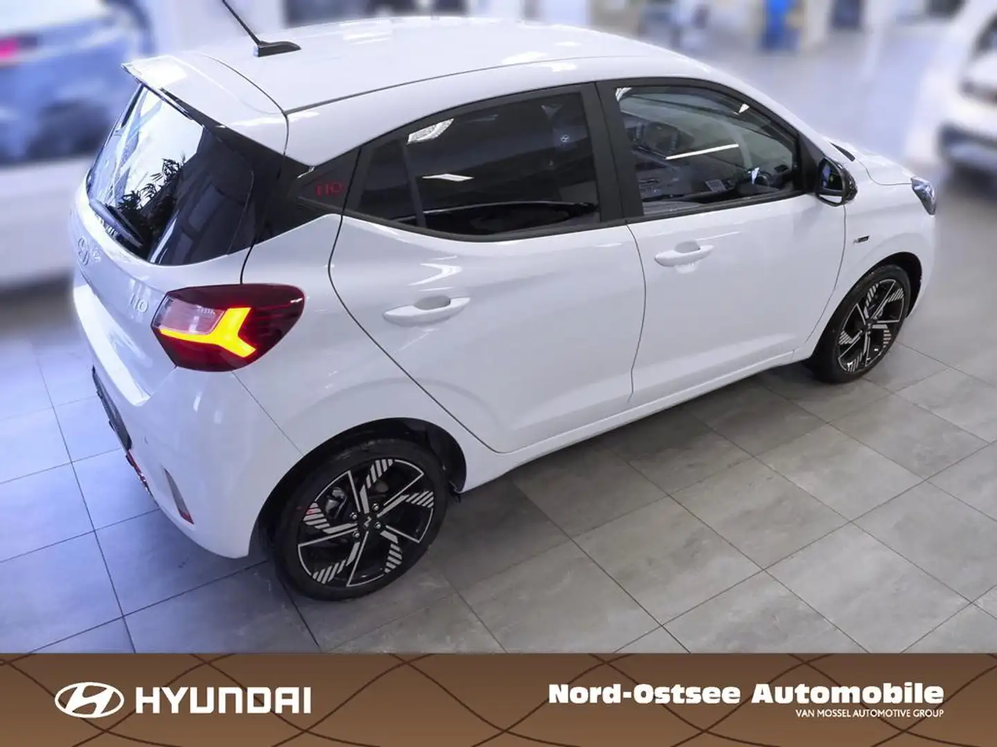 Hyundai i10 N Line CarPlay Navi Kamera SHZ LHZ Tempomat Blanc - 2