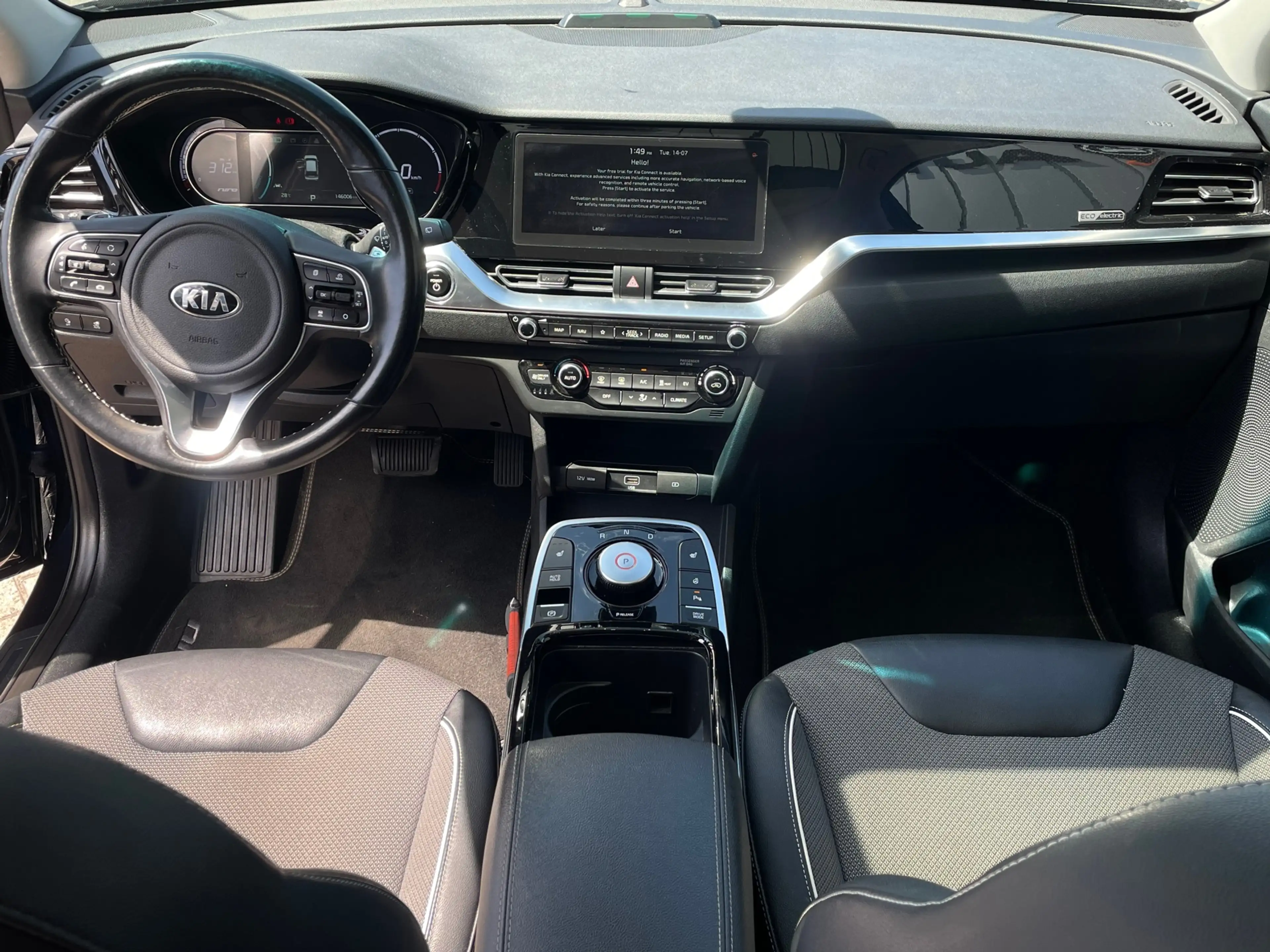 Kia e-Niro DynamicPlusLine 64 kWh SOH 100% WARMTEPOMP PANO OR — photo 10