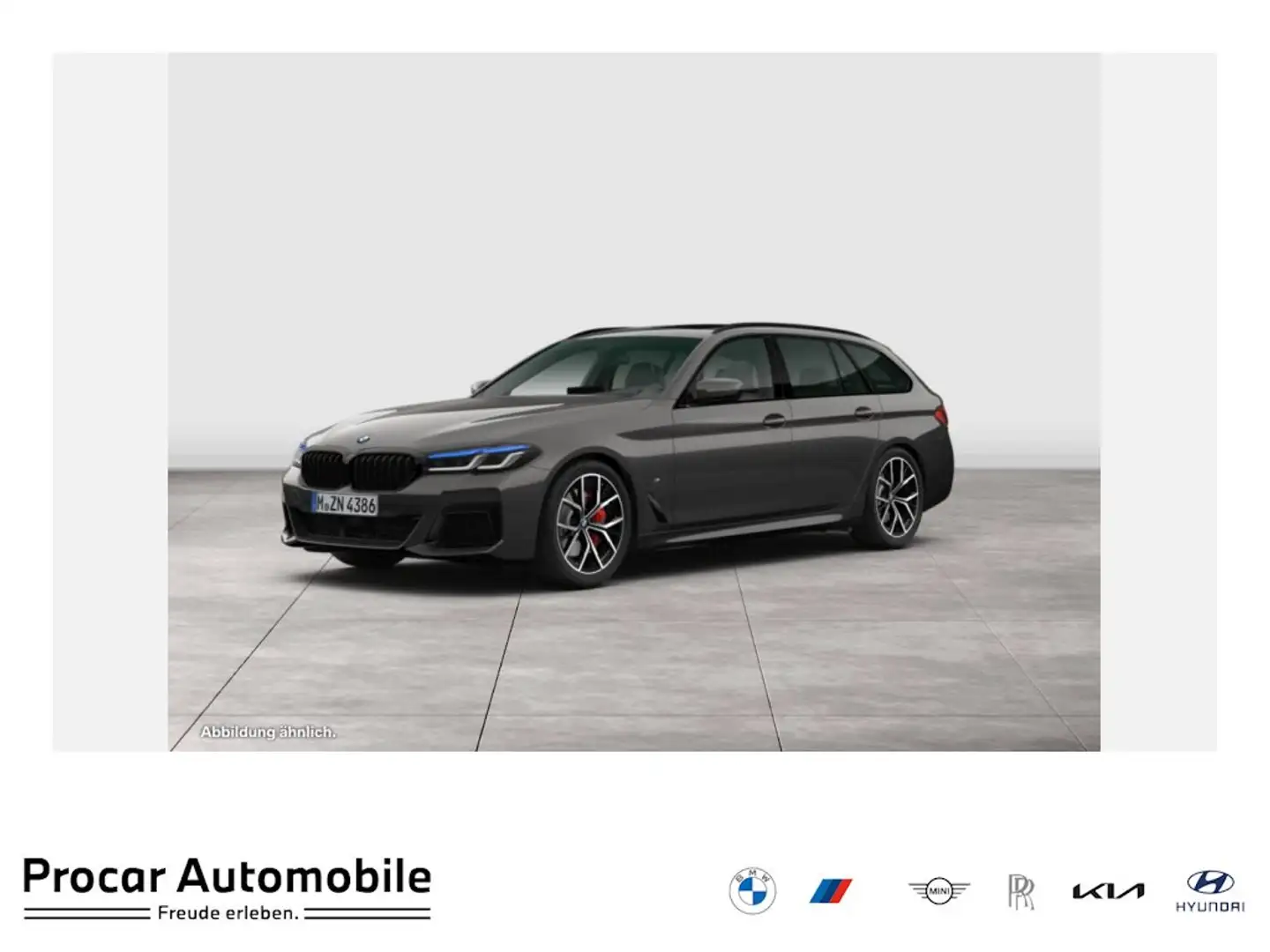 BMW 530 i M Sport HUD+PANO+ACC+RFK+NAVI+LASER Grau - 1