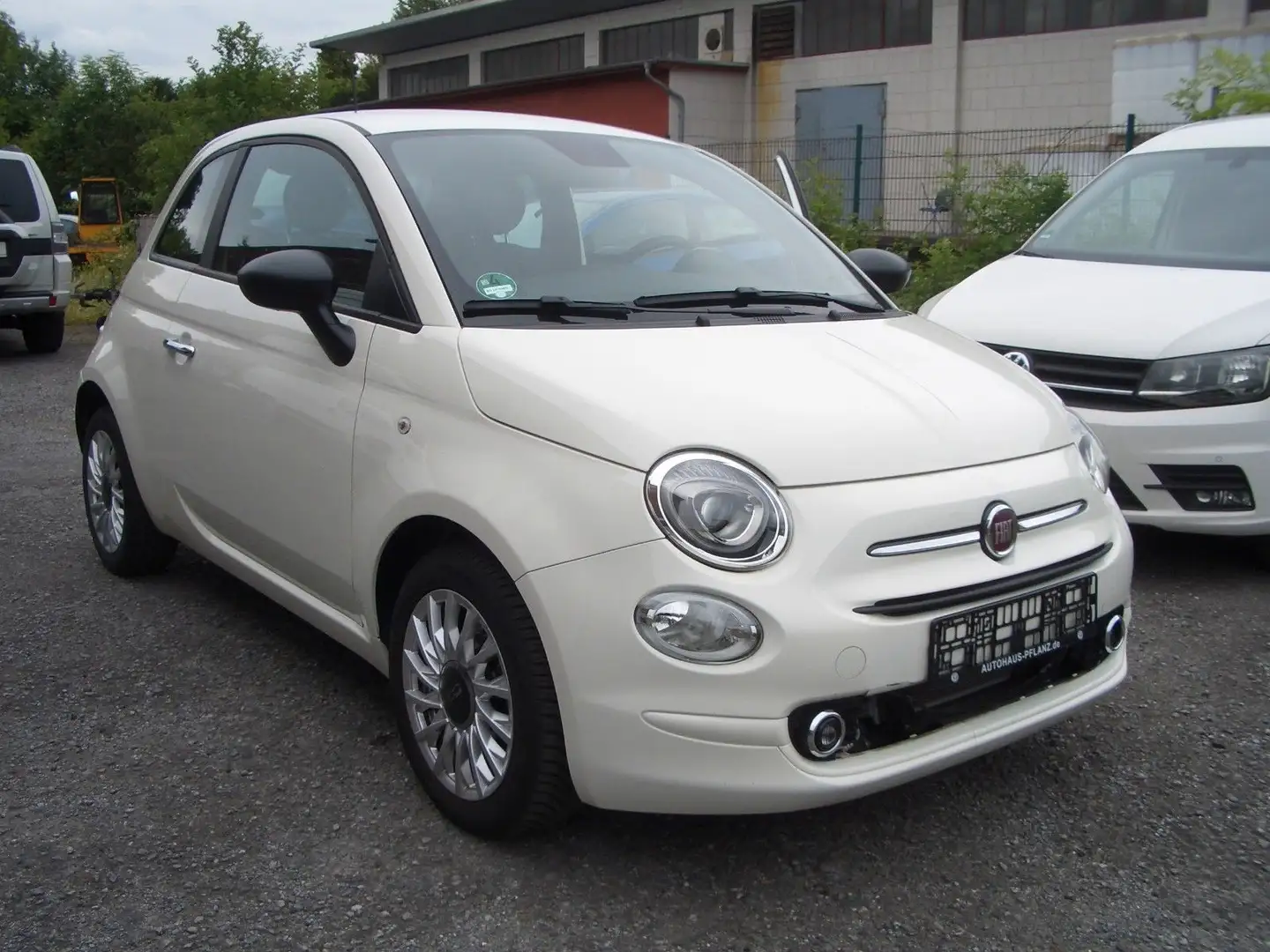 Fiat 500 Dolcevita; 1.Hand; Auffahrschaden Fahrbereit Blanco - 1