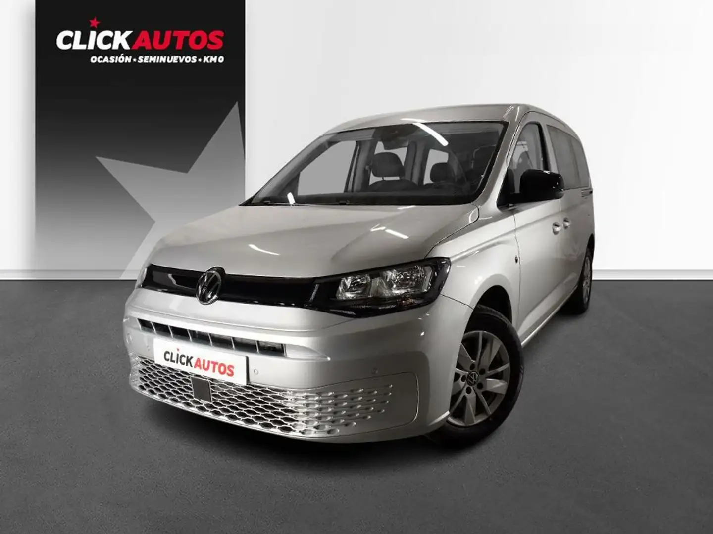 Volkswagen Caddy 2.0 TDI 122CV Origin DSG 5+2 Silber - 1