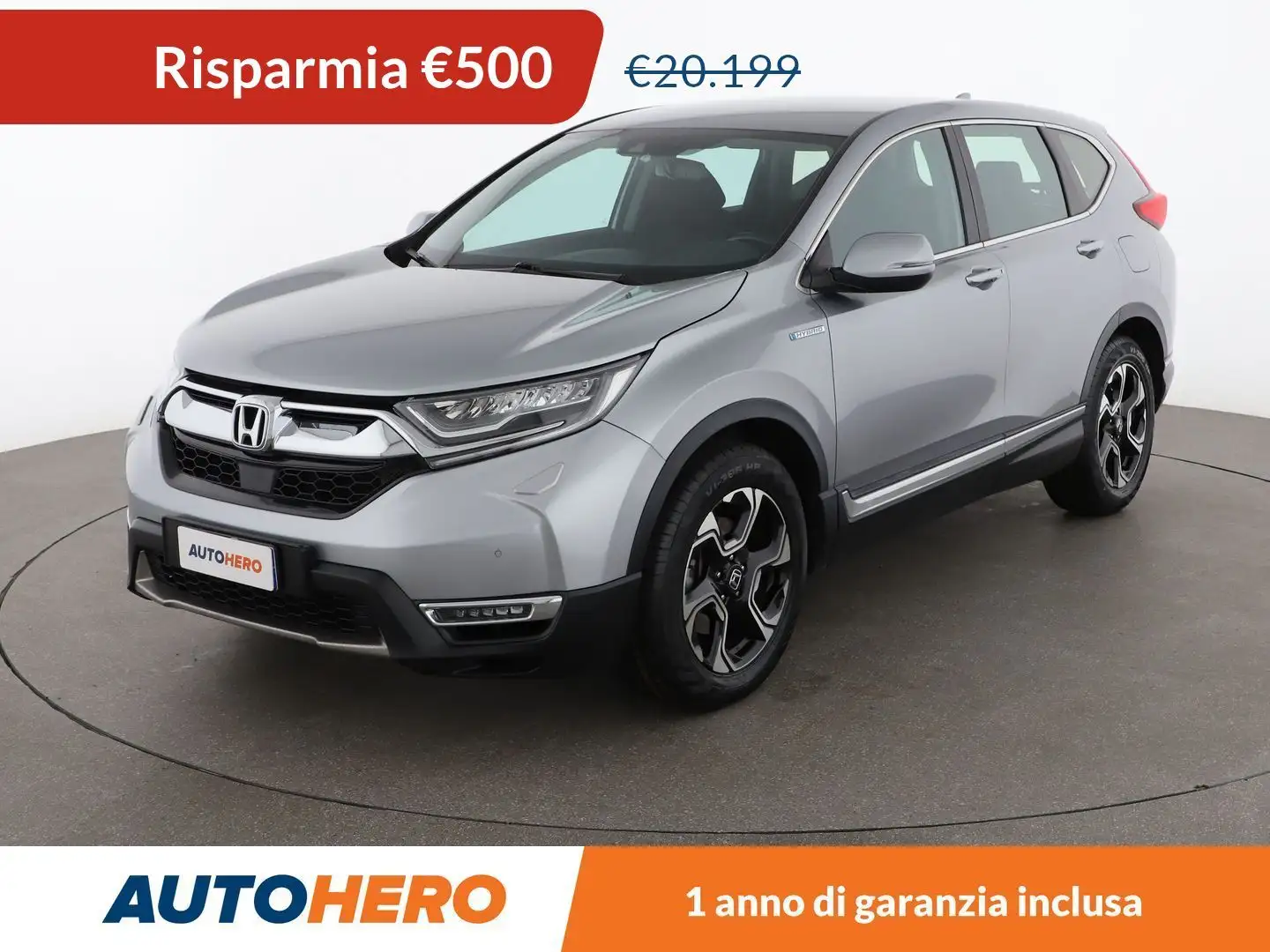 Honda CR-V 2.0 i-MMD Hybrid Elegance FHEV Argent - 1