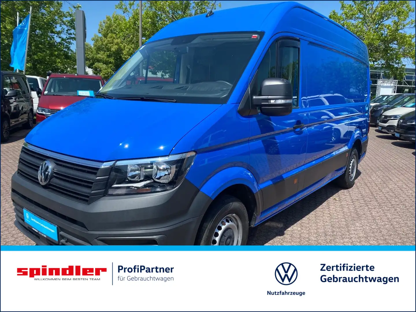 Volkswagen Crafter 35 Kasten 2.0 TDI L2H2 / AHK, RFK, PDC Blu/Azzurro - 1