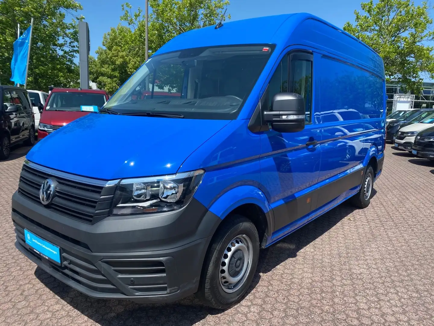 Volkswagen Crafter 35 Kasten 2.0 TDI L2H2 / AHK, RFK, PDC Blu/Azzurro - 2