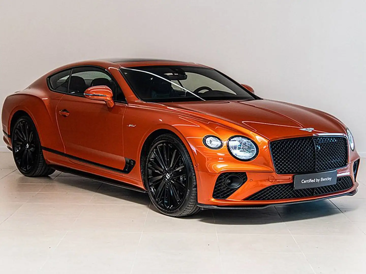 Bentley Continental GT Speed W12 Pomarańczowy - 1