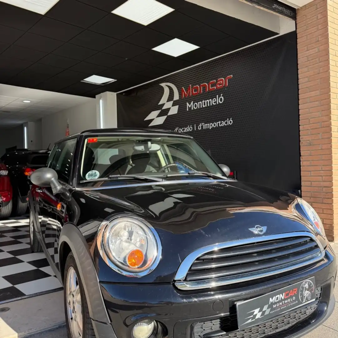 MINI MINI Mini Pequeño Manual de 3 Puertas Negro - 1