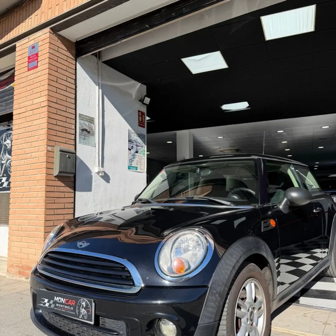 MINI MINI Mini Pequeño Manual de 3 Puertas Negro - 2