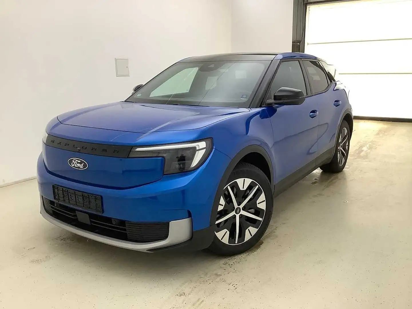 Ford Explorer Elektro Premium 77kWh E Range Extended  RWD Blauw - 1