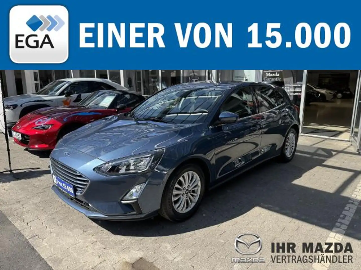 Ford Focus Titanium X S/S - Navi, LED, Carplay, 8 Fach bereif Blau - 1