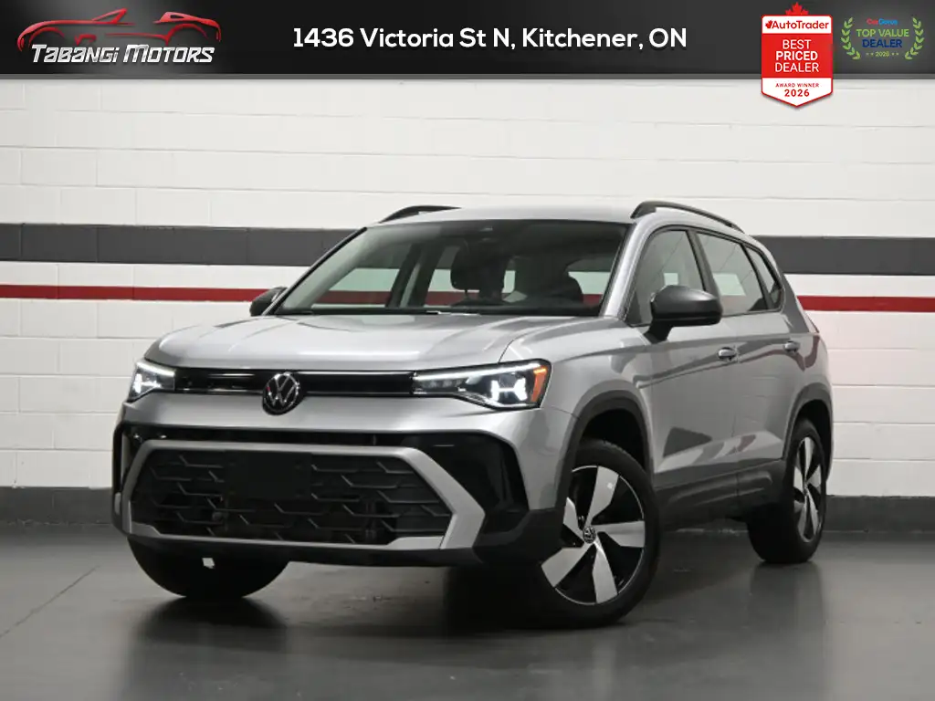 2026 Volkswagen Taos Trendline No Accident Heated Seats Carplay Blind