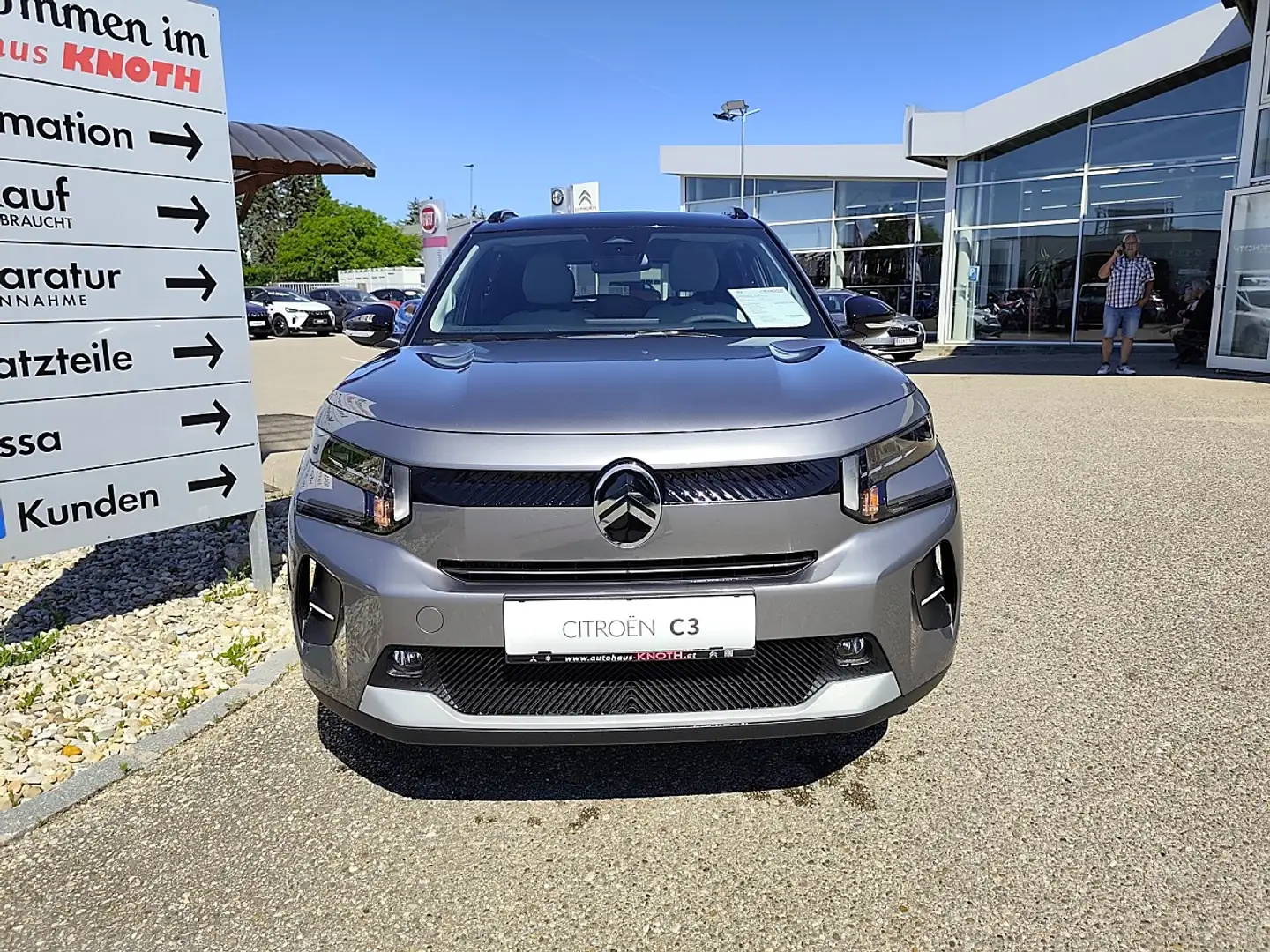 Citroen C3 Turbo 100 S&S 6-Gang-Manuell Max Grau - 2