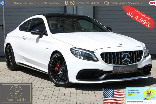 Mercedes-Benz C 63 AMG Coupe C 63 S AMG*Pano*Performance Sitze + Abgas*
