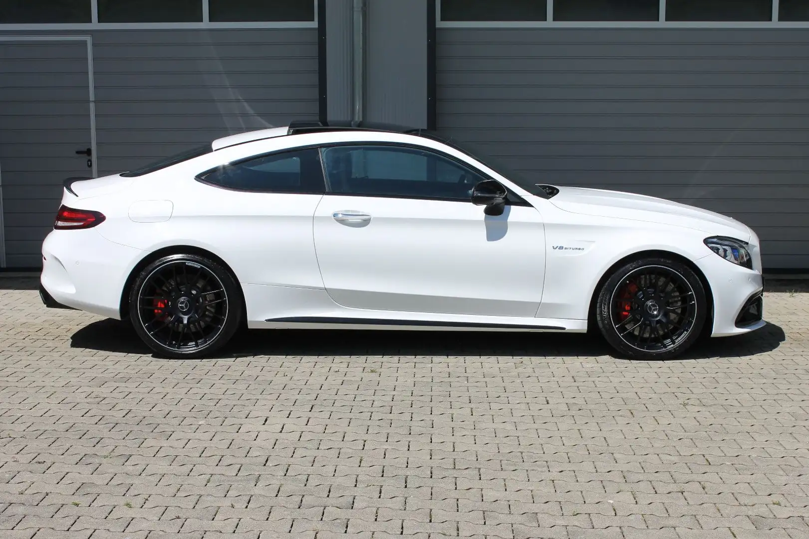 Mercedes-Benz C 63 AMG Coupe C 63 S AMG*Pano*Performance Sitze + Abgas* Weiß - 2