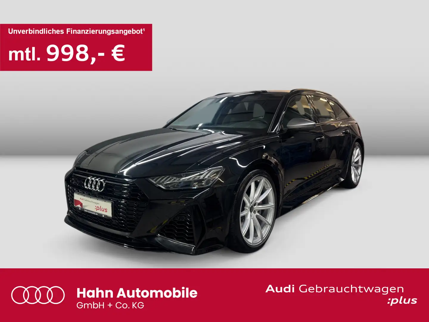 Audi RS6 TFSI quattro AHK Matrix HUD B&O AIR Schwarz - 1