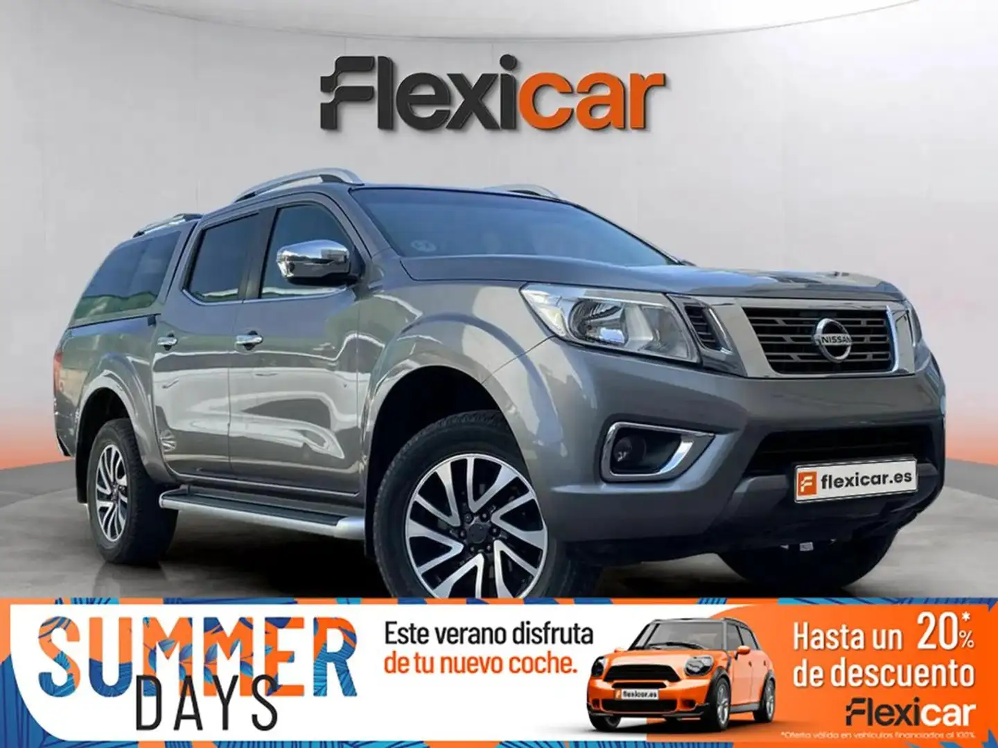 Nissan Navara 2.5 dCi 144CV FE Doble Cabina Cab 4X4 Gris - 1