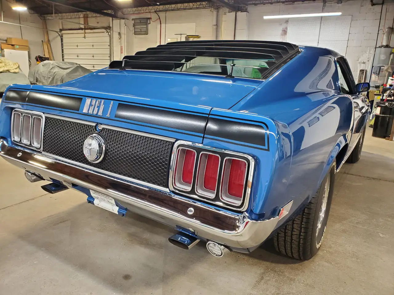 Ford Mustang Mach I, 351ci V8, M-Code, Traumzustand!!, foto 12