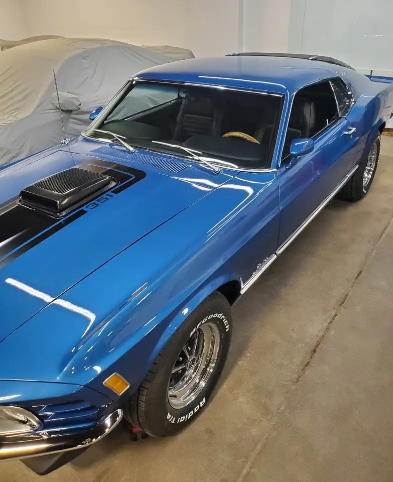 Ford Mustang Mach I, 351ci V8, M-Code, Traumzustand!!, foto 2