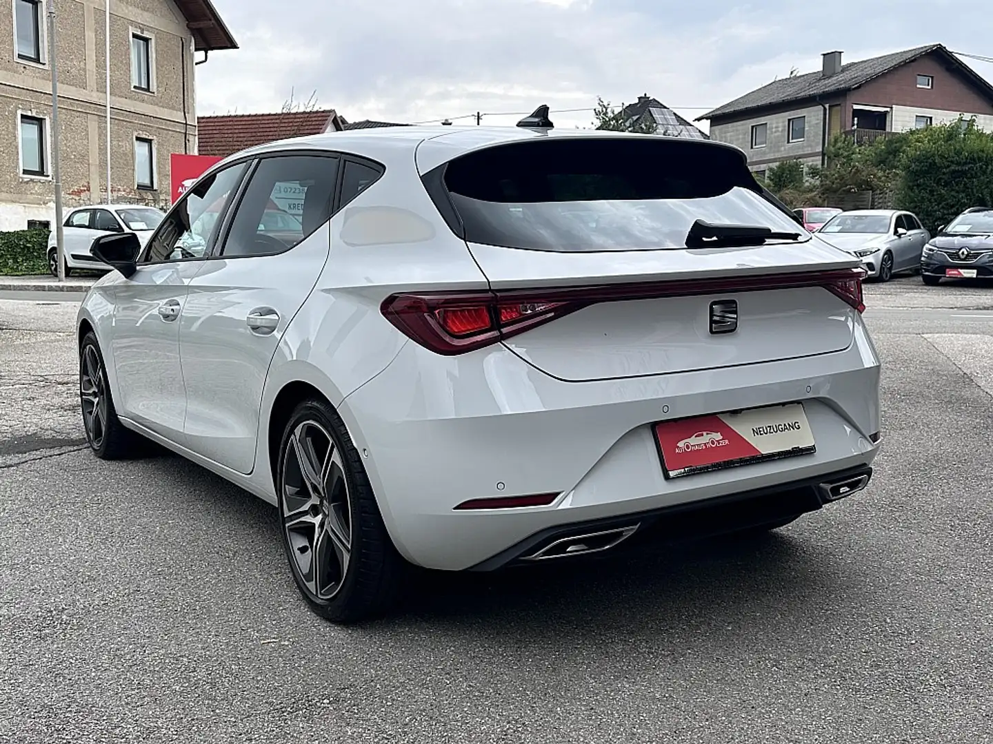 SEAT Leon 1,5 eTSI ACT FR DSG *LED, NAVI, Rü.Kam, KESSY* Blanco - 2