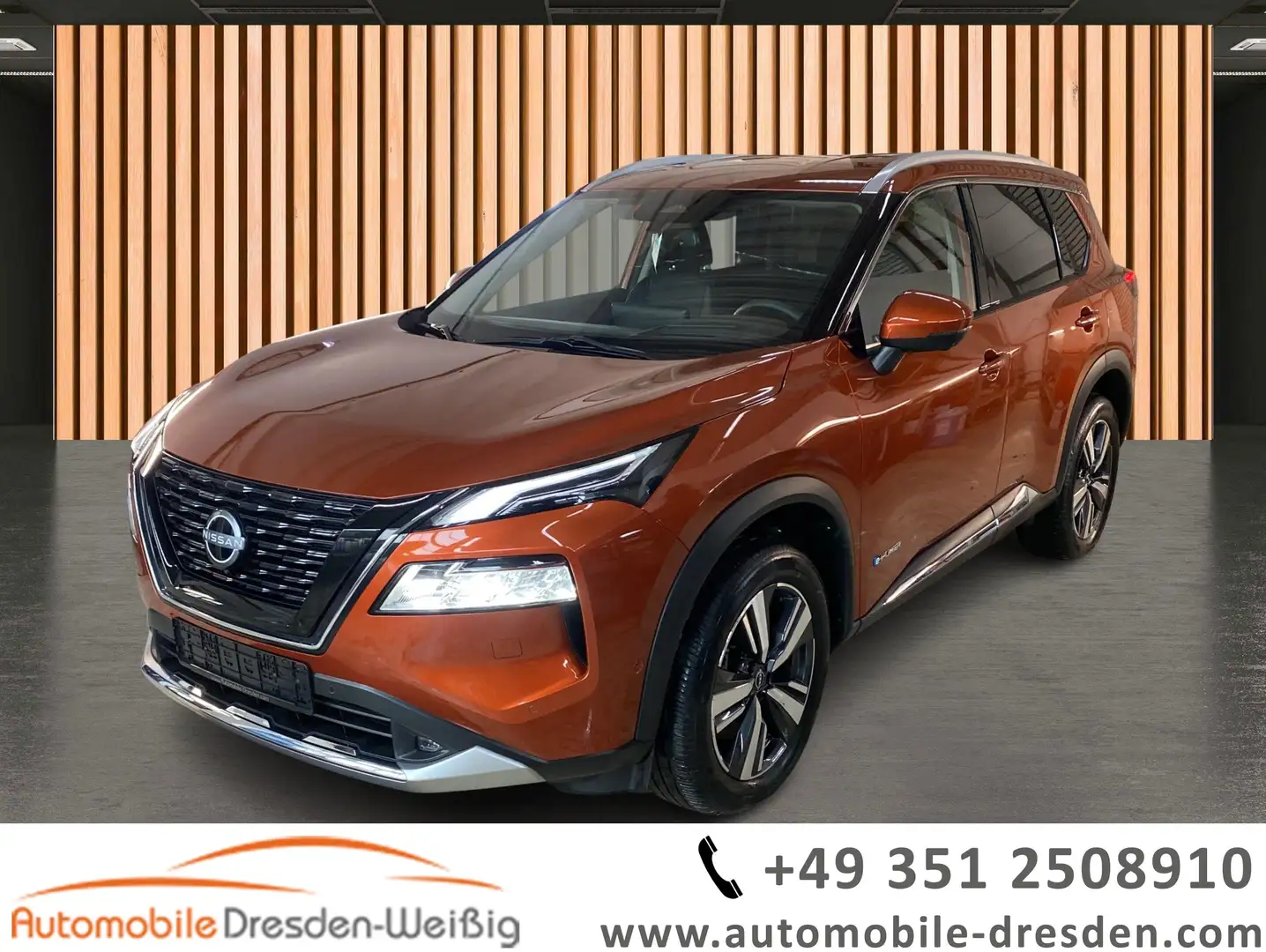 Nissan X-Trail 1.5 e-4orce Tekna*Navi*HeadUp*4x4* Orange - 1