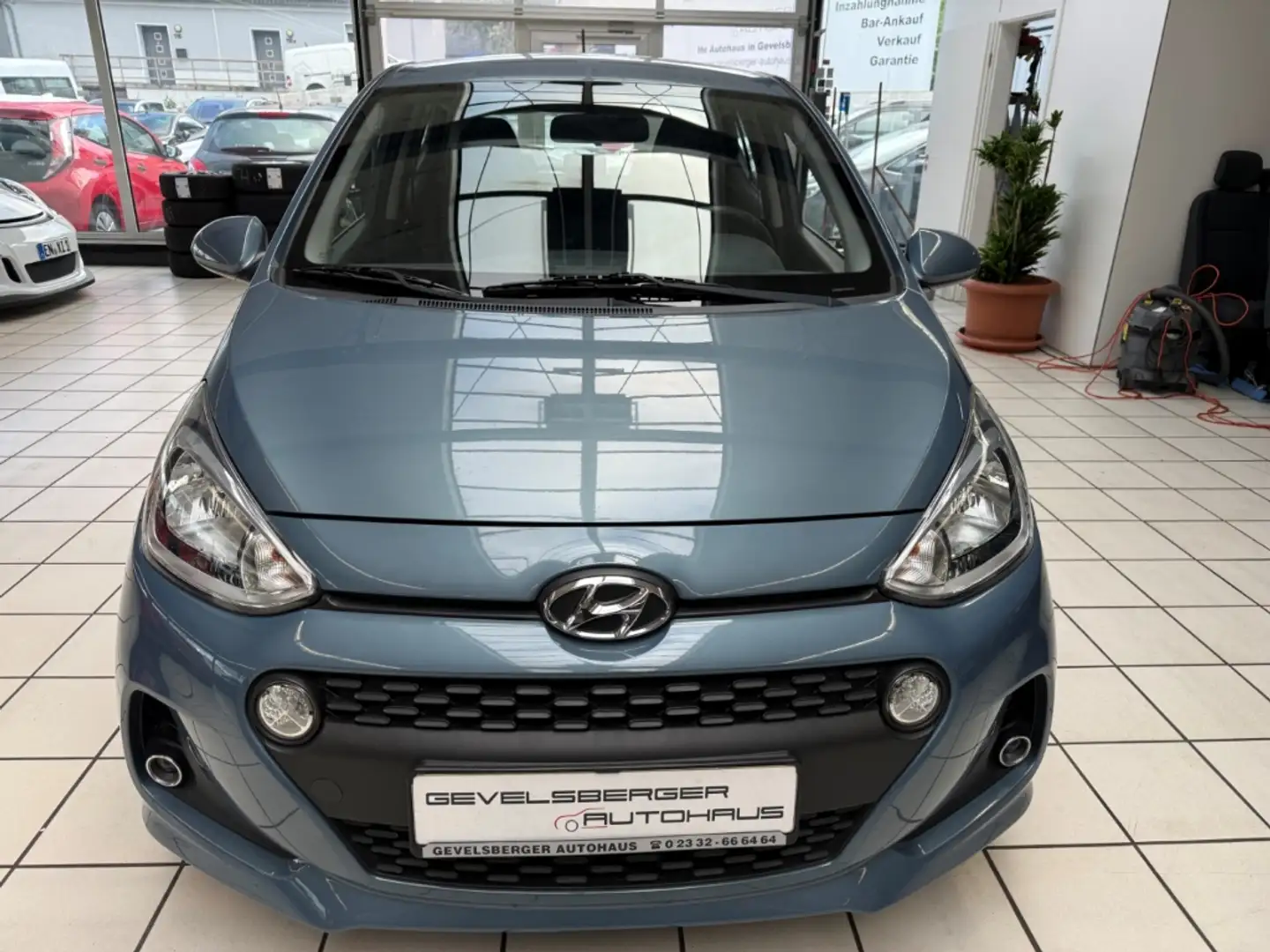 Hyundai i10 YES! 1.2 lückenlos scheckheft gepflegt Blauw - 2