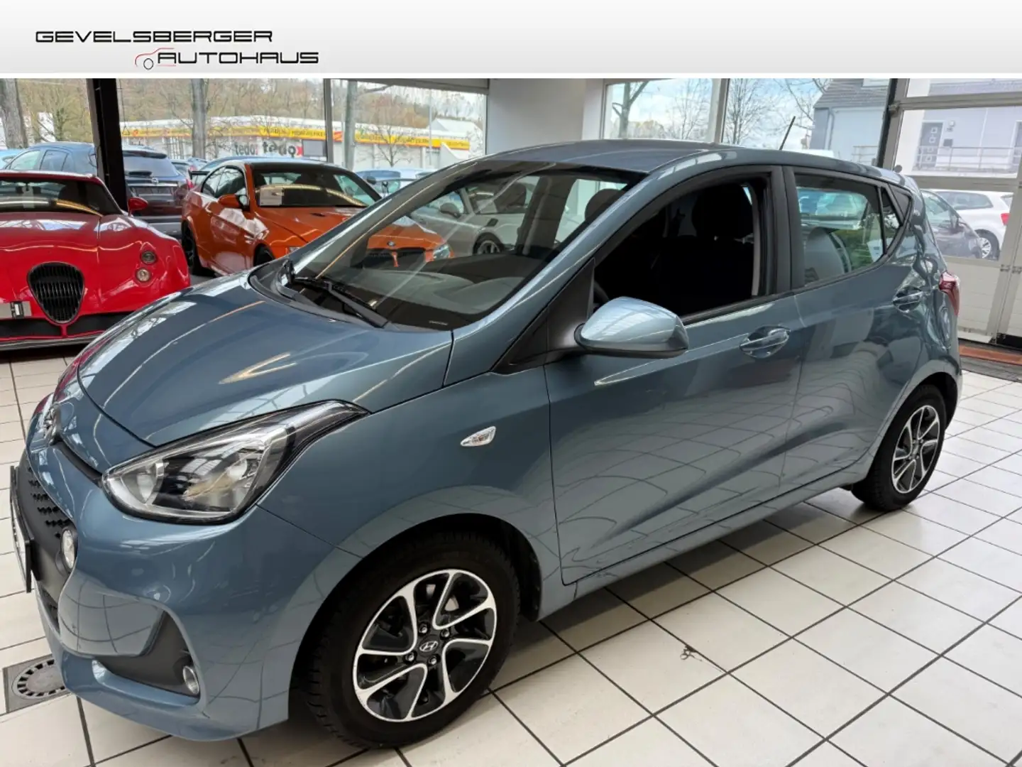 Hyundai i10 YES! 1.2 lückenlos scheckheft gepflegt Blauw - 1
