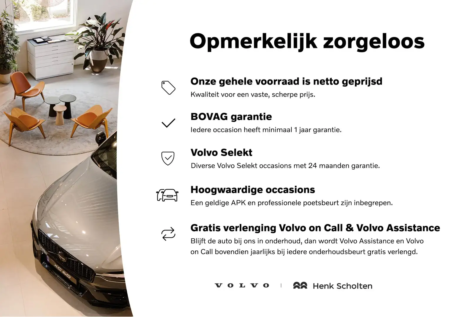 Volvo V60 B3 Essential | Charcoal lederen interieur | BLIS | Grijs - 2