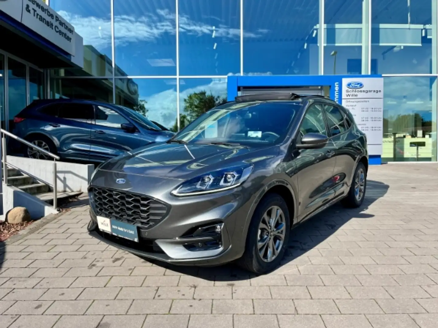 Ford Kuga ST-Line Technologie+Fahrerassistenz-Paket Panorama Grau - 2