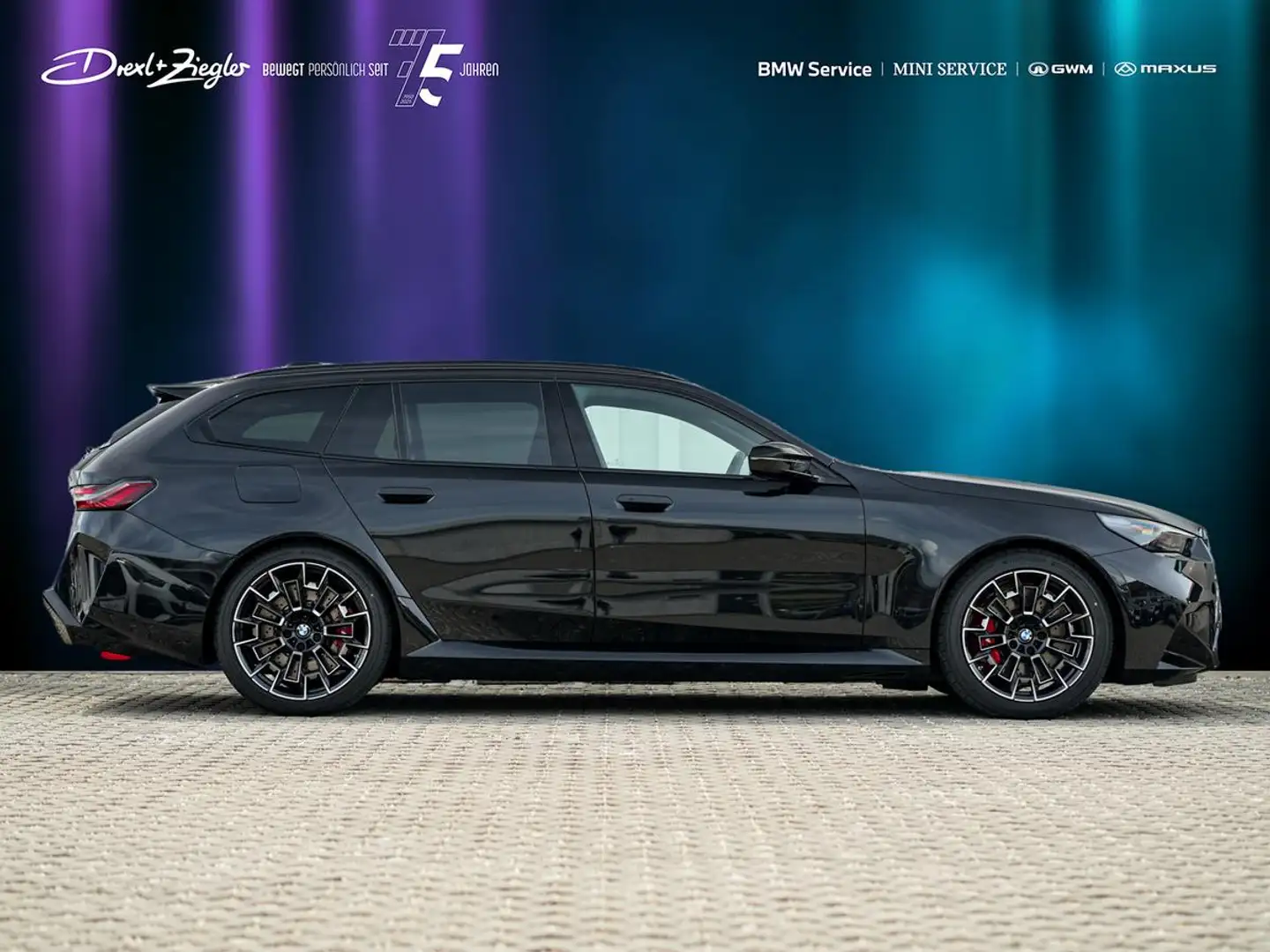 BMW M5 Touring M'Drivers AHK PANO KoZg ACC B&W 360° Schwarz - 2