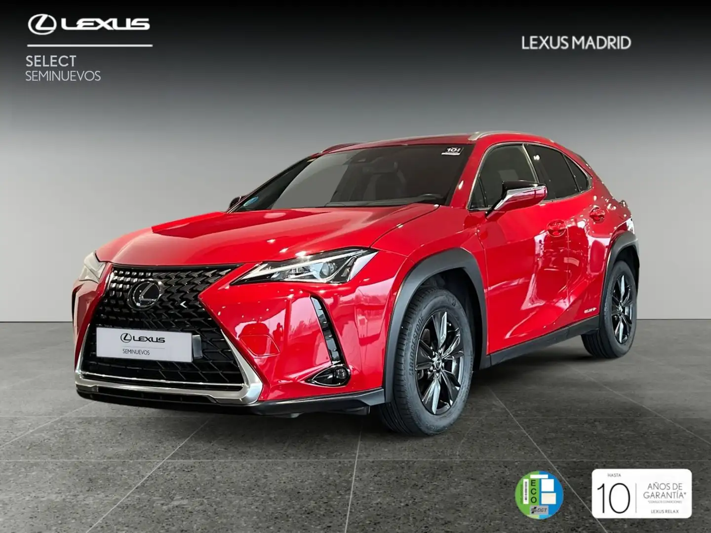 Lexus UX 250h 2.0 Business Rouge - 1