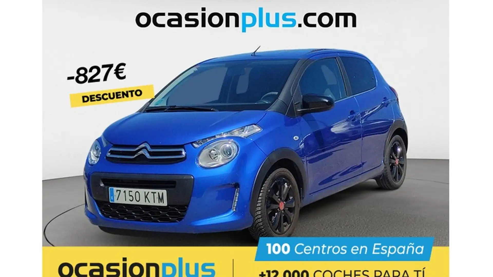 Citroen C1 1.0 VTi Urban Ride 72 Azul - 1