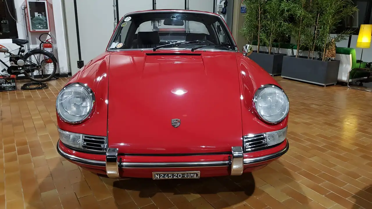 Porsche 911 912 TARGA SOFT WINDOW BOOK SERVICE ITALIA 1969, foto 5