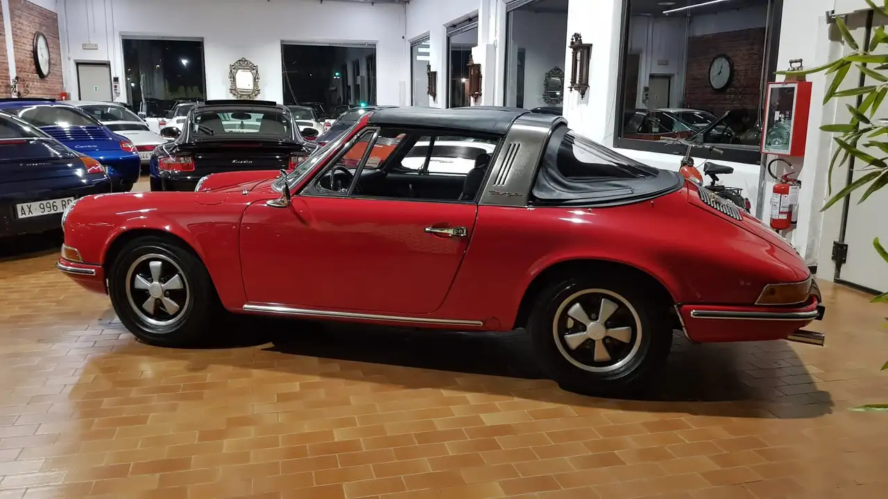 Porsche 911 912 TARGA SOFT WINDOW BOOK SERVICE ITALIA 1969, foto 2