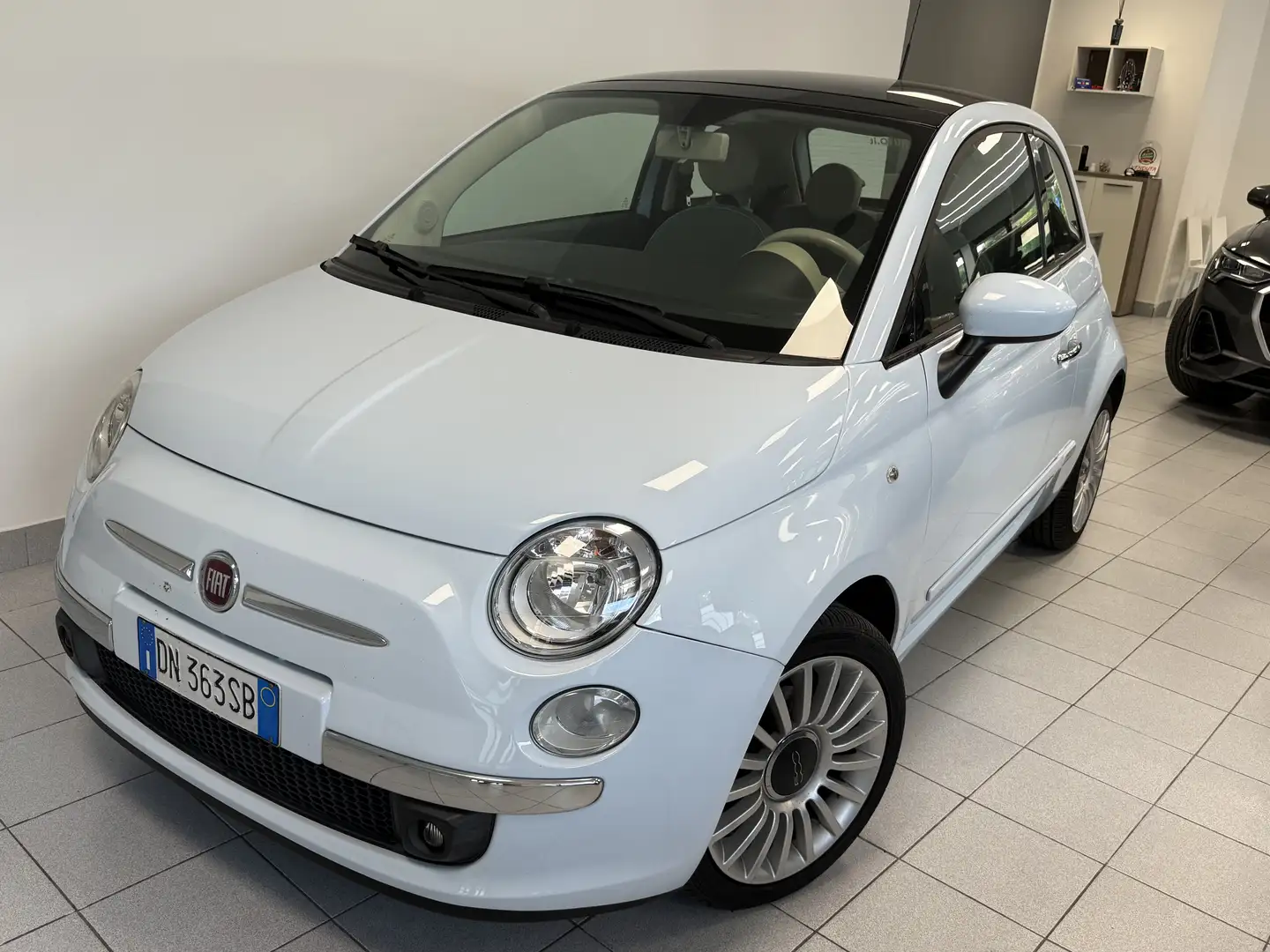Fiat 500 1.4 16v Lounge 100cv AUTOMATICA Blu/Azzurro - 1