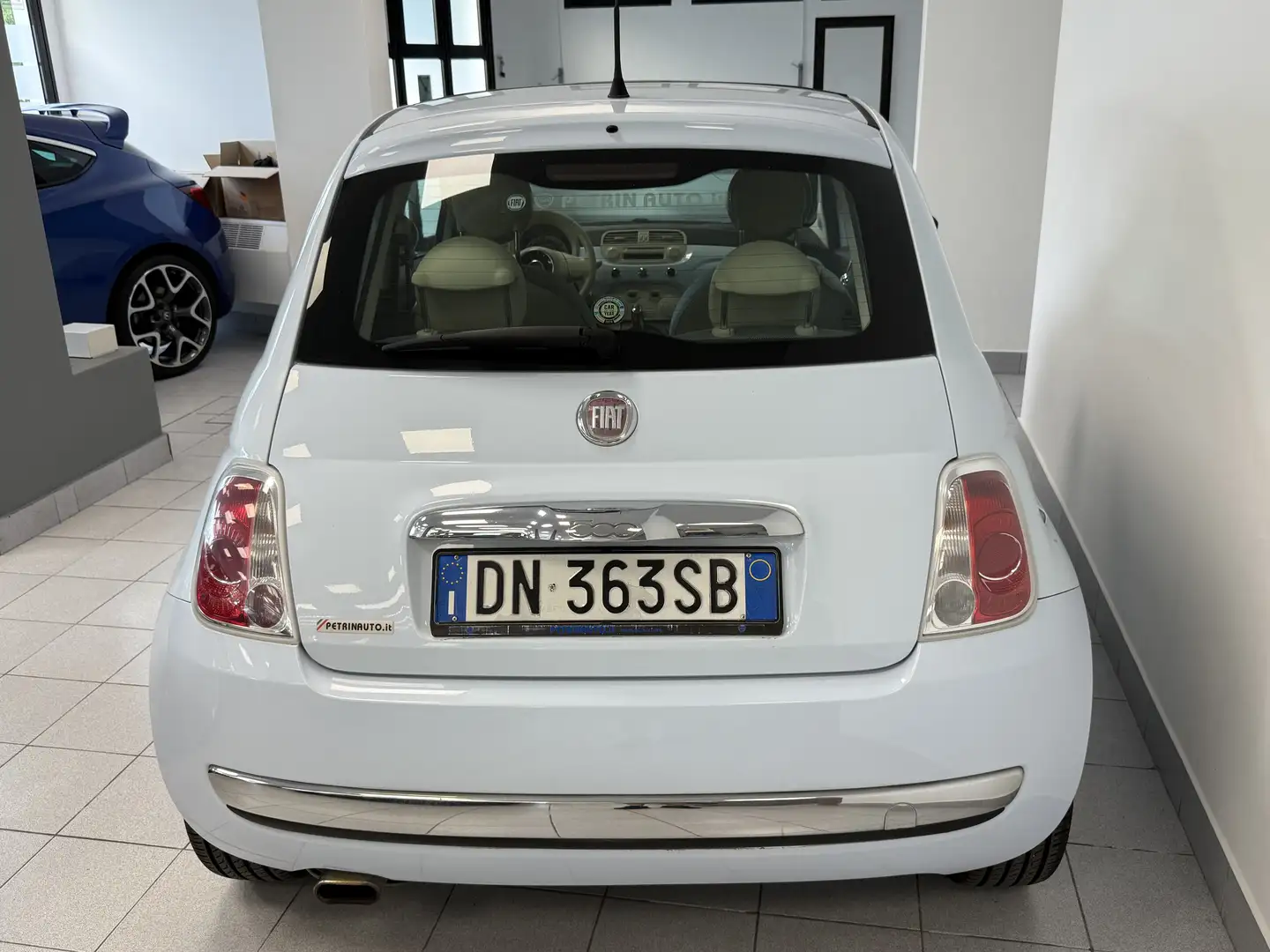 Fiat 500 1.4 16v Lounge 100cv AUTOMATICA Blu/Azzurro - 2