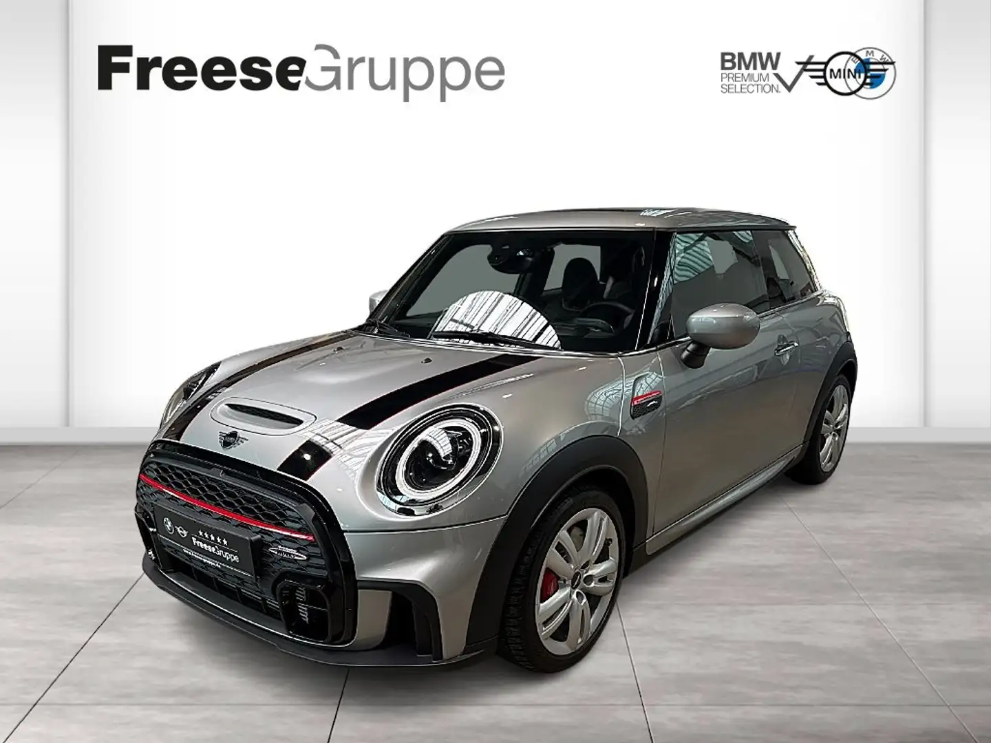 MINI John Cooper Works 3-Türer LED RFK Klimaaut. PDC Silber - 1