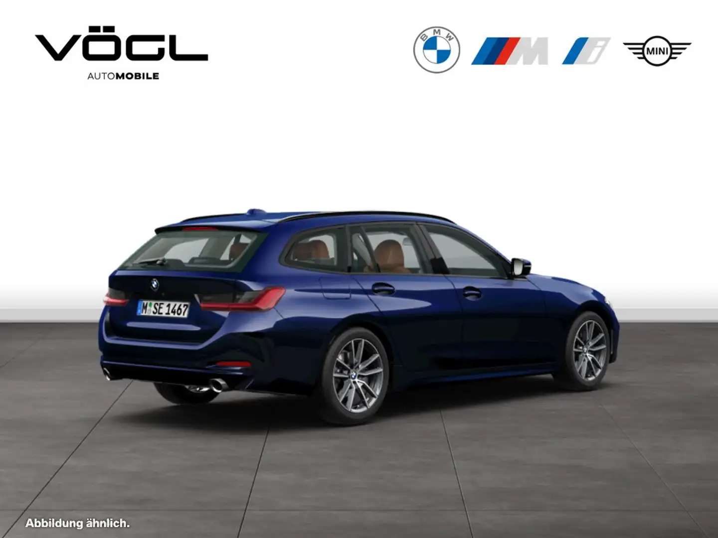 BMW 318 i Touring Sportsitze Komfortzugang Tempomat Bleu - 2