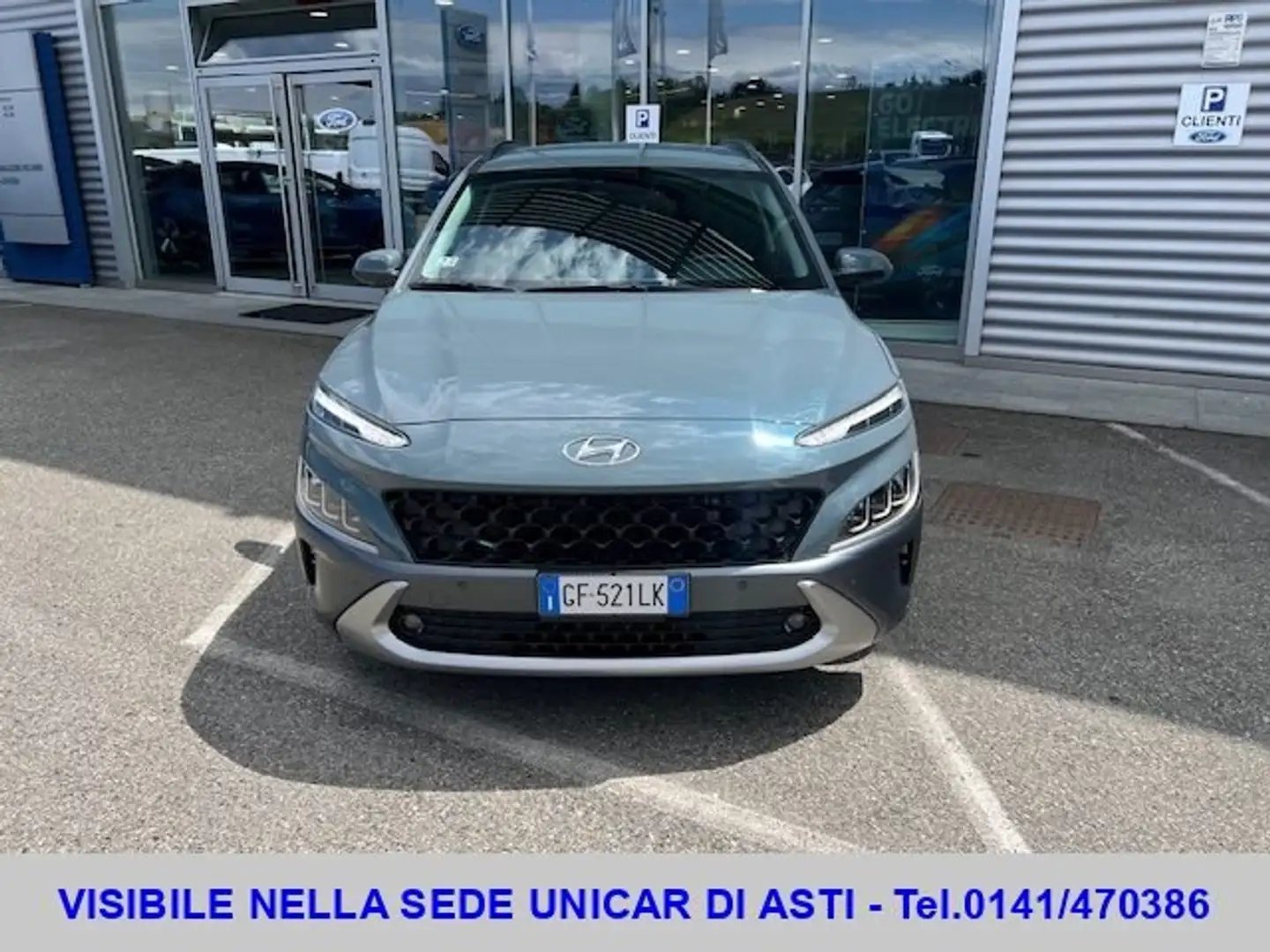 Hyundai KONA Kona 1.6 gdi hev Xline 2wd 141cv dct Grigio - 2