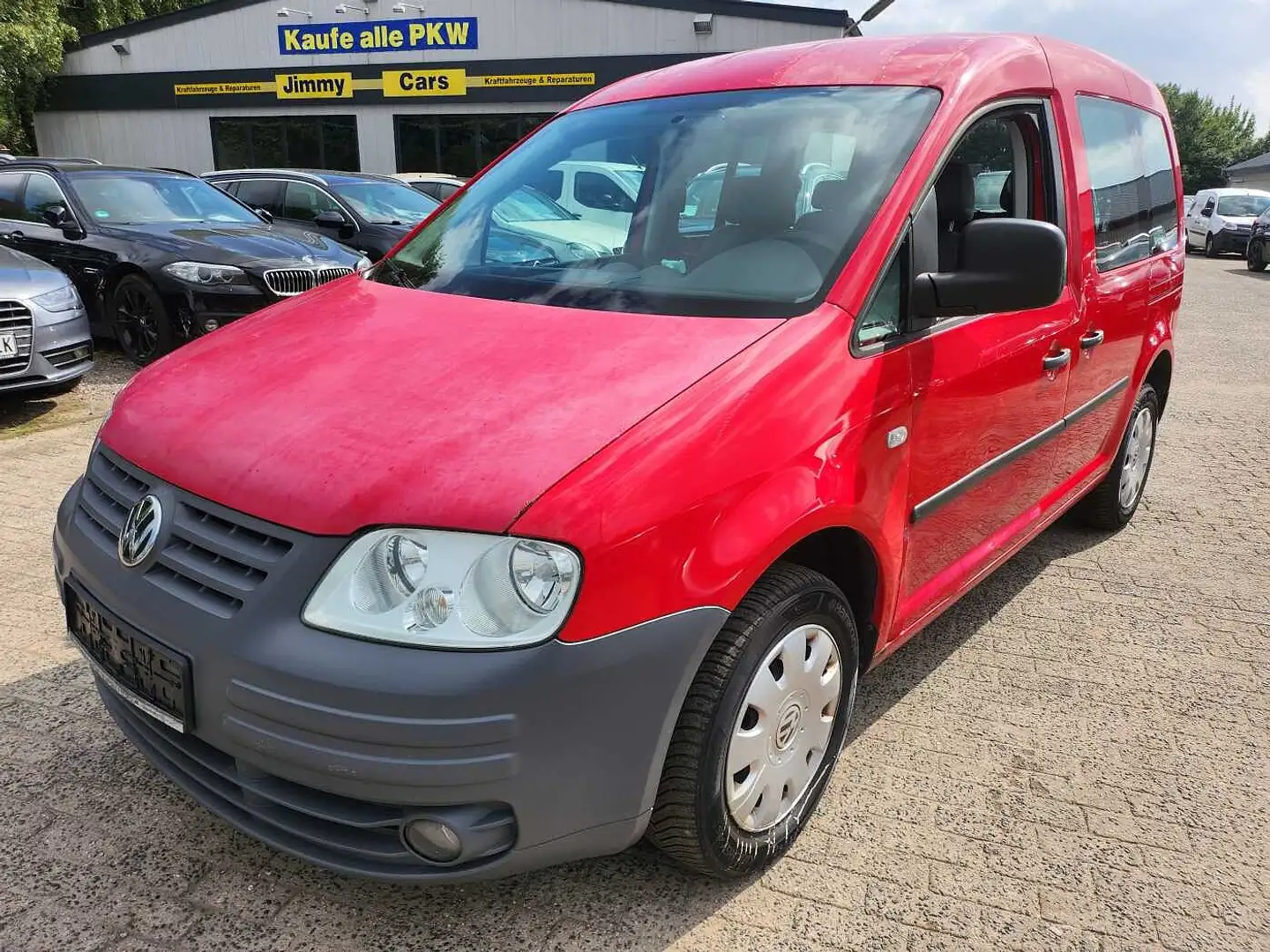 Volkswagen Caddy 1.6 MPI LPG Rojo - 1