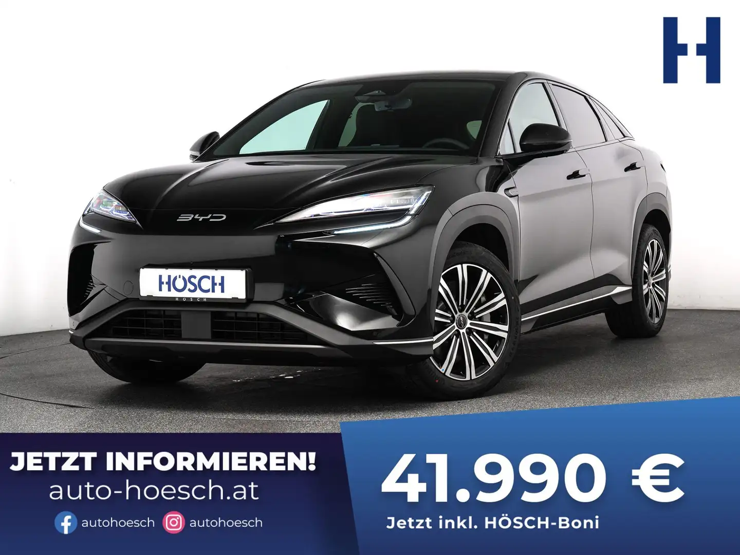 BYD Sealion 7 COMFORT 82,5 kWh PANO LEDER 360° ASSISTENZ+++ Schwarz - 1