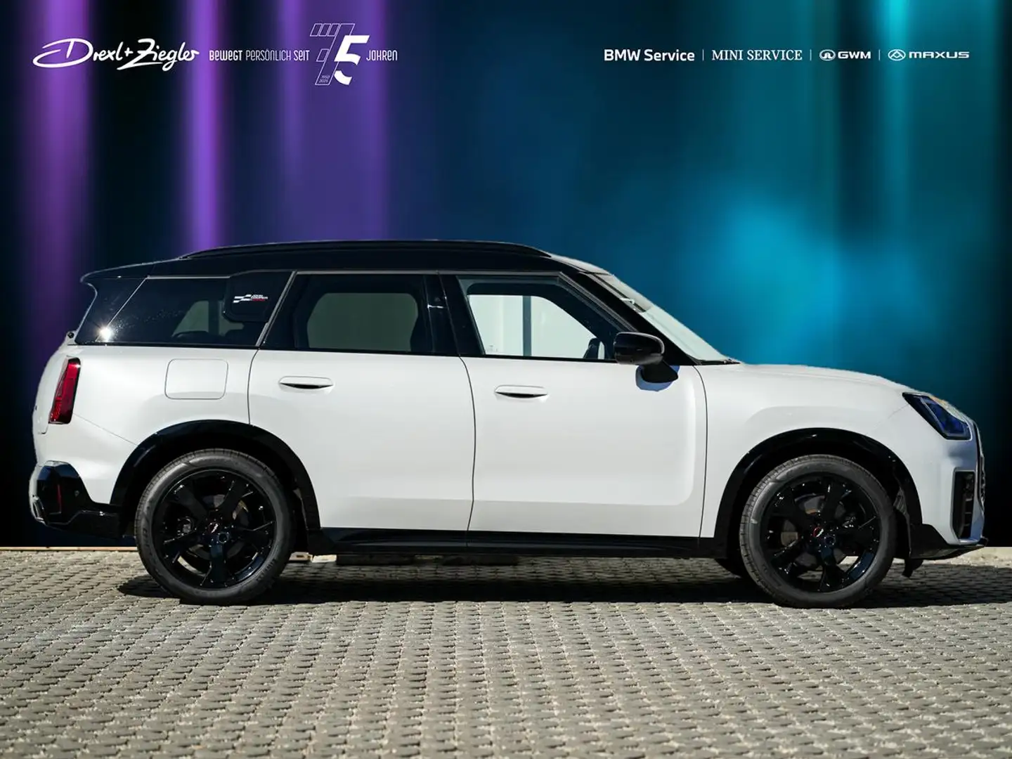 MINI Cooper Countryman Countryman C JCW Trim Paket XL ACC AHK PanoDach Weiß - 2