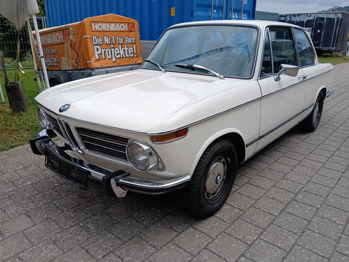 BMW 2002 2002, 06/1971, 40000 km, Rarität, Topzustand Weiß - 2