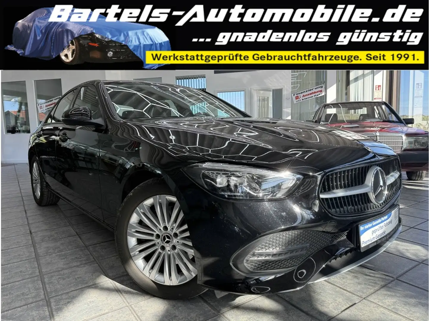 Mercedes-Benz C 200 d, LED, MBUX, 9G-Tronic, Navi, DAB Noir - 1