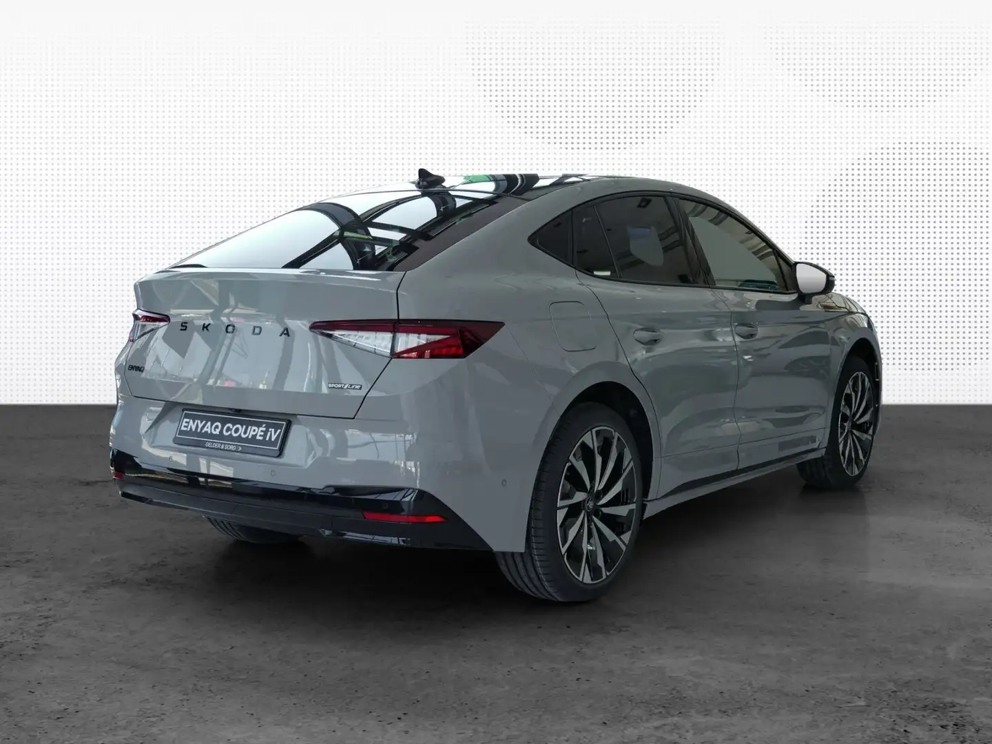 Skoda Enyaq Coupe 85 Sportline AHK|MATRIX|360°|NAVI Grau - 2