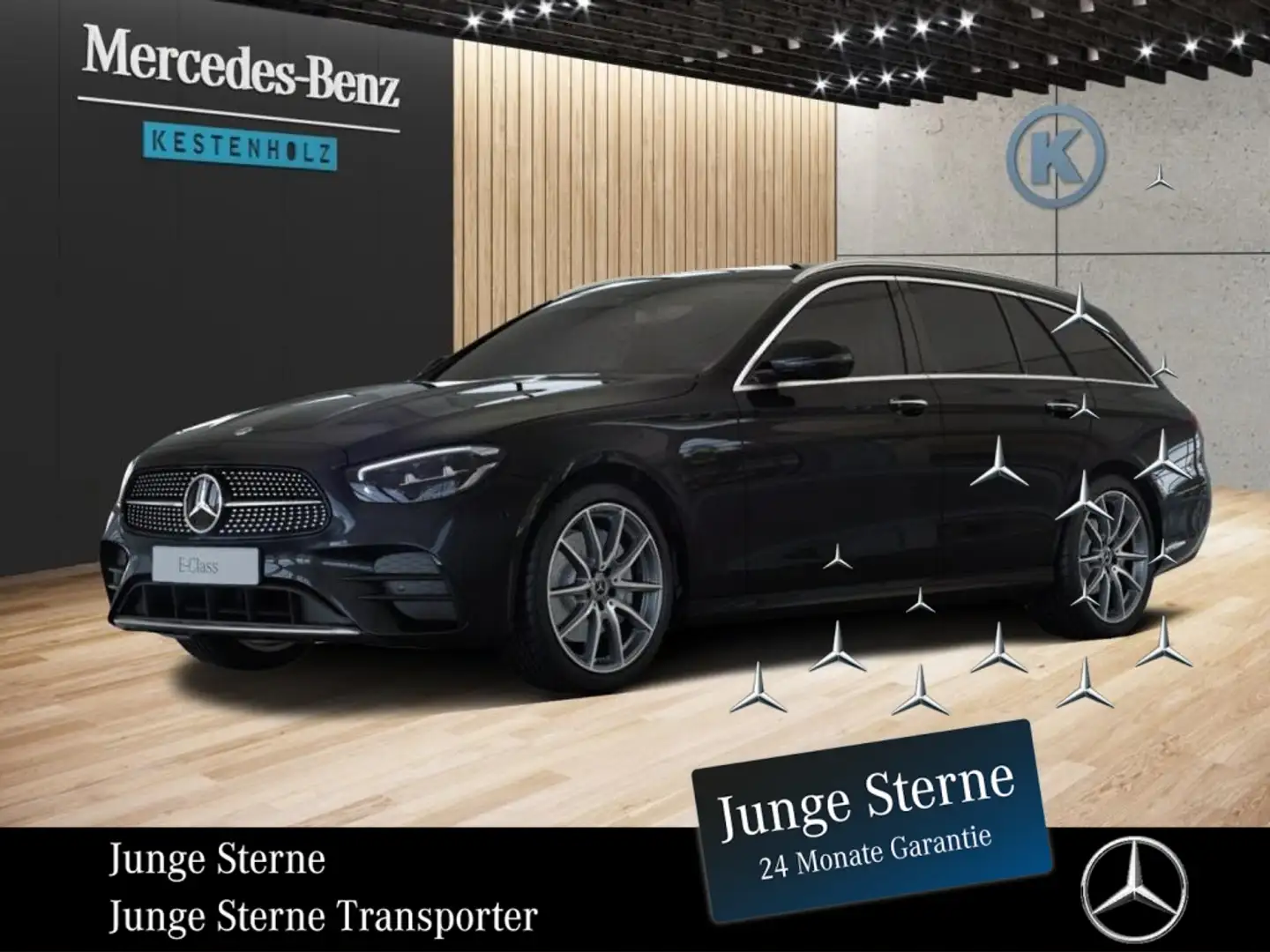 Mercedes-Benz E 220 d T-Modell *AMG*AHK*MEMO*PANO*SHZ*MBUX* Schwarz - 1