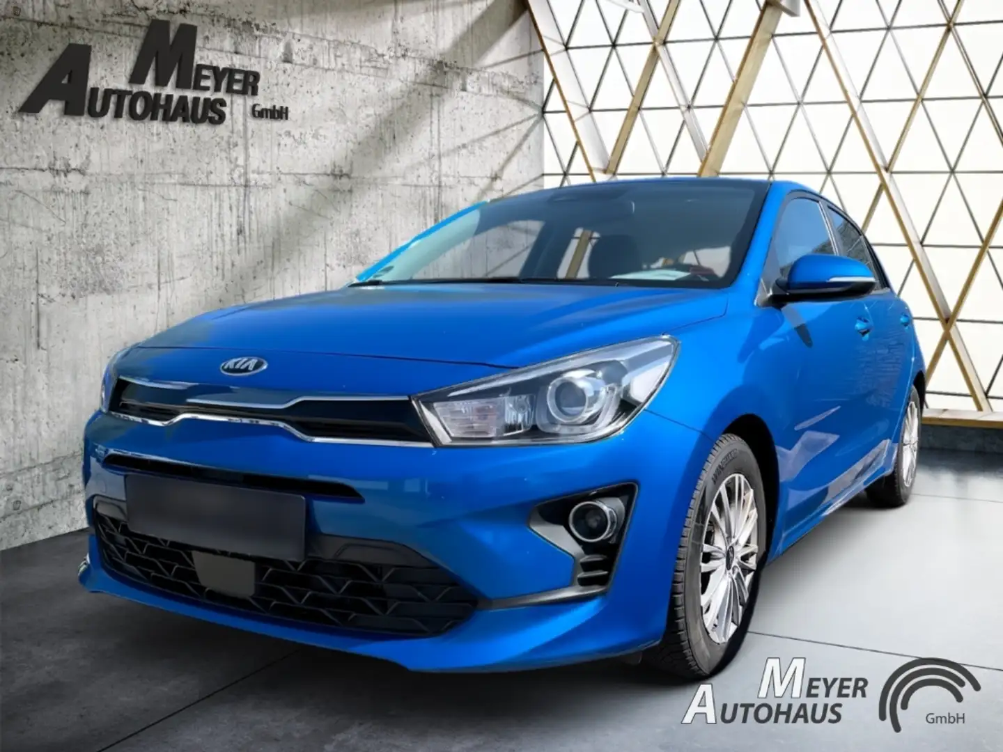Kia Rio 1.0 T Vision+LED+NAVI+Tempomat+Einparkhilfe Blau - 1
