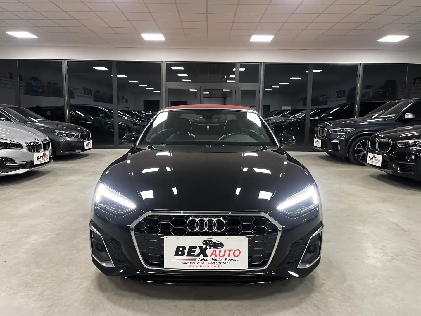Audi A5 Cabriolet 35 TDi*S TRONIIC*1ERPROP*GARANTIE*SLINE* Noir - 1