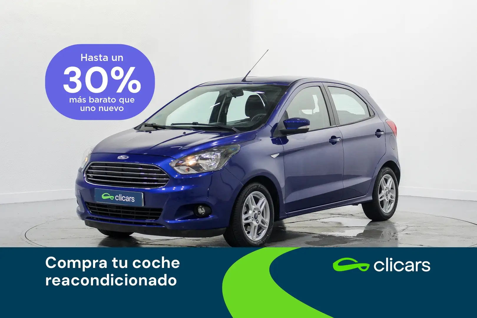 Ford Ka/Ka+ Ka+ 1.19 Ti-VCT Ultimate Azul - 1