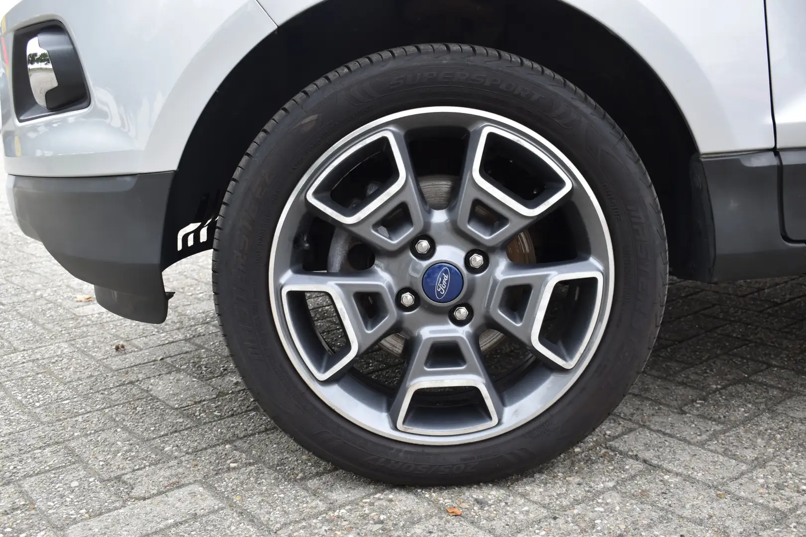 Ford EcoSport 1.0 EcoBoost Titanium / Airco / Bluetooth / 16" LM Grijs - 2