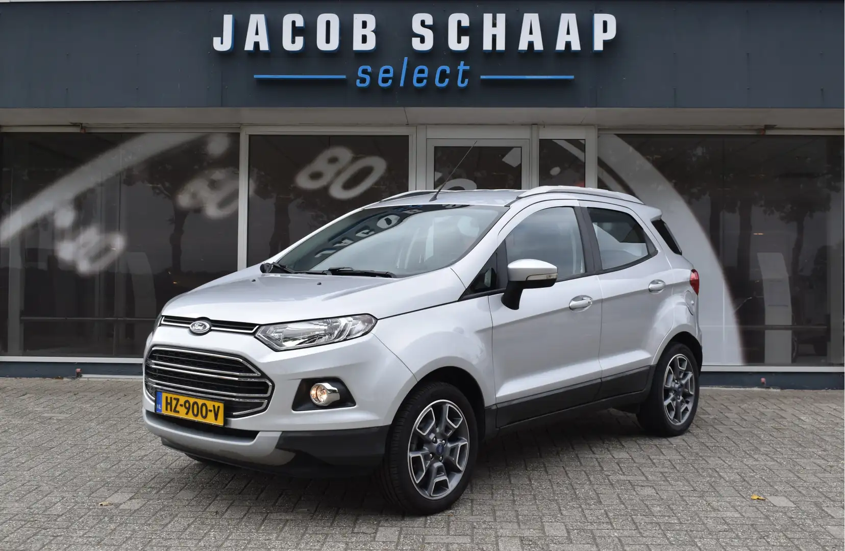 Ford EcoSport 1.0 EcoBoost Titanium / Airco / Bluetooth / 16" LM Grijs - 1
